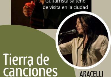 Carlos Vargas presenta “Tierra de canciones” junto a Aracelli Pavón en General Rodríguez