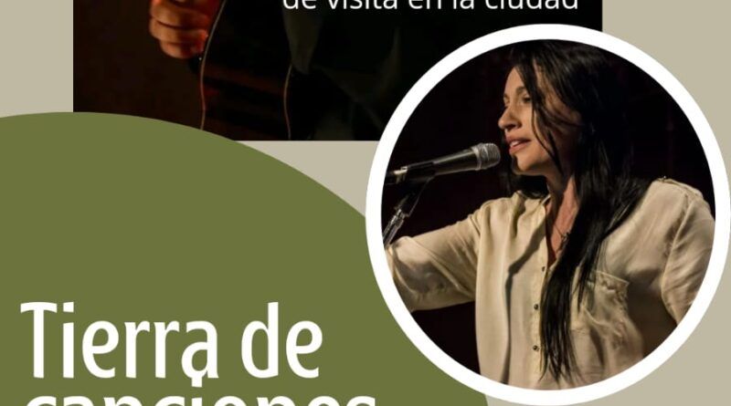 Carlos Vargas presenta “Tierra de canciones” junto a Aracelli Pavón en General Rodríguez