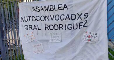 Autoconvocados contra el proyecto de reforma laboral