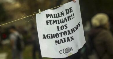 Frenan fumigaciones con agrotóxicos