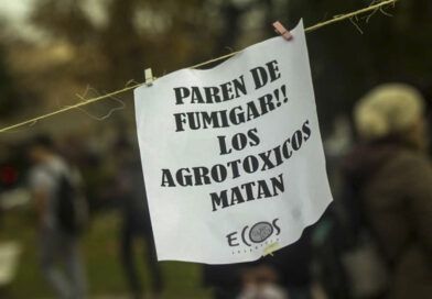 Frenan fumigaciones con agrotóxicos