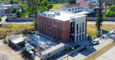 La nueva Casa de la Provincia próxima a terminarse