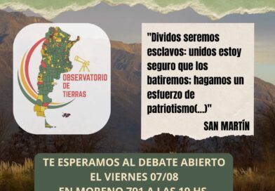 Debate sobre la extranjerización de la tierra