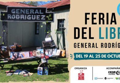 La Feria del Libro 2026 en General Rodríguez en octubre